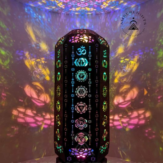 Seven Chakras is a sensory lamp