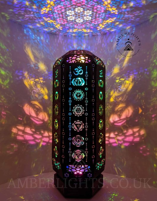 Seven Chakras is a sensory lamp