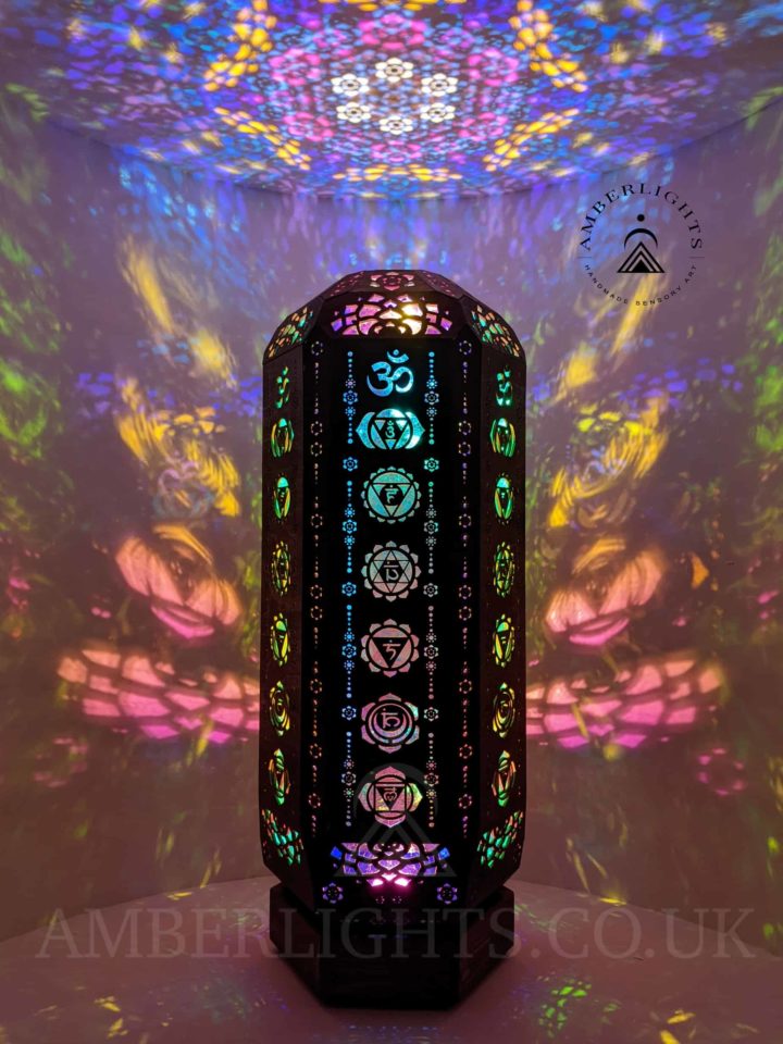 Seven Chakras is a sensory lamp