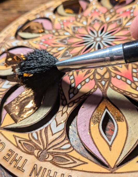 Mandala Workshop Sunfyr Barns 9th April