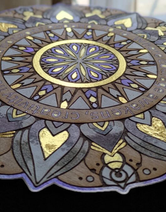 Gold Leaf Mandala Workshop — Friday 6 December 2026