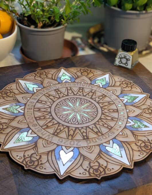 Gold Leaf Mandala Workshop — Saturday 4 October 2026