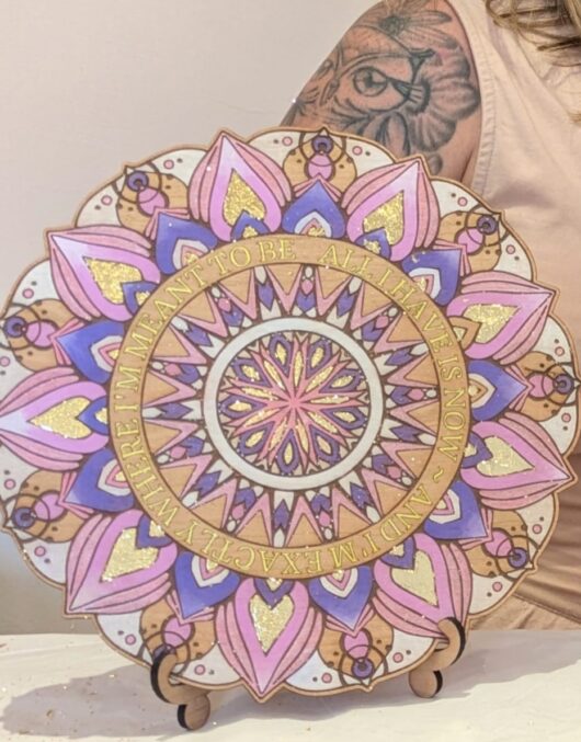 Gold Leaf Mandala Workshop — Friday 8 November 2026